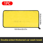 SEAMETAL High-end Microfiber Towel Car Wash Towel Detailing Cleaning Cloth Car Wash Drying Towel Car Absorbent Cleaning Products