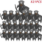 Medieval Movie Knights Building Blocks toys Lord Ring Figure Bricks Toy Christmas birthday gifts