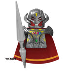 Blind Box Mini Building Blocks TV6205 Figures Big Goblin Spiderman Iron Man Venom Captain Hawk Deadpool Armor Christmas Gift Toy