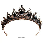 Large Crown Headband 2026 Fashion Birthday Party Accessory Retro Queen Hairband for Women Girls