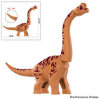 Jurassic Large Spinosaurus Dinosaur World Building Block Figure Movable Joint Prehistoric Animal Model Educational Assemble Toy