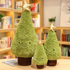 1Pc 29-90CM Simulation Christmas Tree Plush Toys Cute Evergreen Plush Pillow Dolls Wishing Trees Stuffed for Christmas Dress Up