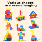 Magnetic Cubes Building Blocks Toys STEM Educational Construction Play Sensory Learning For Toddlers Kids Early Development