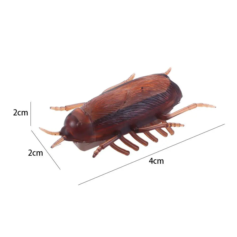 Electric Crawling Cockroach Toys Funny Simulation Fake Roach Prank Toys Trick Joke Toy Novelty Gadgets Scary Spoof Toy