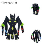 Black Pokemon Stuffed Toys Pikachu Umbreon Psyduck Snorlax Mew Rayquaza Charizard Greninja Darkrai Rillaboom Plush Soft Toy