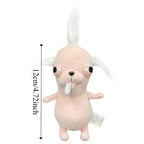 Funny Chihuahua Plush Toy Keychain Pendant Puppy Pet Stuffed Chihuahua Doll Weird Cute Realistic Plush Chihuahua Friend Gift
