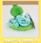 Pokemon Snorlax Pikachu Eevee Jigglypuff Bulbasaur Keychain Plush Toy Cartoon & Cute Backpack Pendant Children's Gift