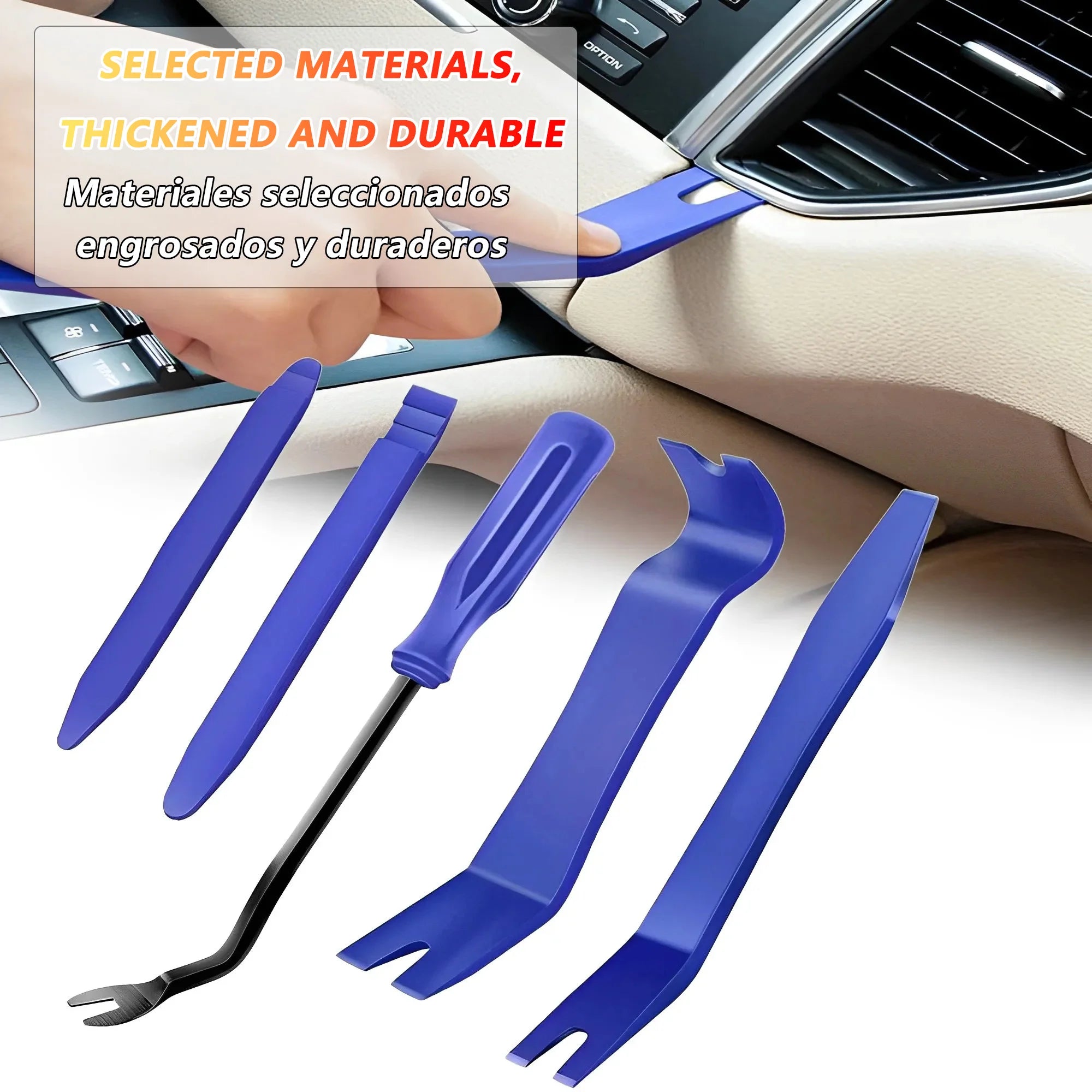 iLMH Car Hand Tool Set Car Disassembly Tool Kit Stereo Repair DVD Repair Tool Dashboard Removal Tool Interior Plastic Trim Panel
