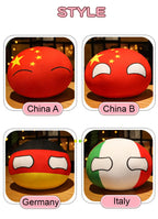 Wholesale Hot 10/30/40cm Polandball Country Ball Toy Plush Pendant Doll Countryball Ussr Usa France Russia Uk Japan Germanyitaly
