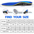 Arch Support Metatarsalgia Insole Plantar Fasciitis Pain Relief Orthotic Insert,Flat Feet Orthopedic Insoles Running Sport Sole