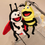 Insect Plush Hand Puppet Storytelling Bee Ladybird Butterfly Soft Stuffed Plush Toys Early Education Hand Finger Story Puppet