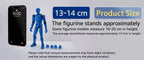 9L3D Printed Anime Jujutsu Kaisen Sukuna Yuji Yuta Satoru Gojo Lucky Dummy 13 Movable Shapeshift Action Figures Mannequin Toys