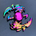 New Metal Rainbow Fidget Spinner Gradient Color R188 Mute Bearing EDC Hand Spinner Fingertip Gyro Anti-Anxiety Adult Toys Gifts