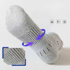 5 Pairs Men Spring Summe Autumn Cotton Sports Socks Mesh Breathable Running Basketball Cycling Male Short Socks Set For Men