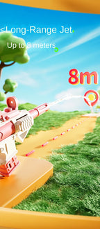 Summer Water Gun M416 non Electric Pistol High-pressure Full Automatic Shooting Water Beach Toy Gun For kid Children Boys Girls
