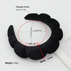 Sponge Spa Headband Velvet Washing Face Wide Padded Headband Skin Care Makeup Removal Shower for Women Girls Hair Accessories