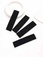 6pcs Unisex Simple Basic Solid Color Leopard Print Face Wash Cycling Running Sports Yoga Leisure Sweat-Absorbing Headband