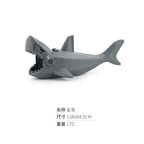 MOC Animal Scene Building Blocks Zoo Ducks Cat Dog Penguin Eagle Dove Wolf Bear Deer Shark Snake Mice Sheep DIY Toys Bricks K055