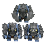 Medieval Army Olog-hai Orc Warrior LOTR a troll in armour Big Figure Building Blocks Figures Bricks Educational Military Toys