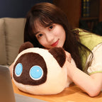 50/80/130CM Creative Cat Caterpillar Plush Toys Stuffed Soft Animal Long Pillow Funny Bed Cushion for Children Gift