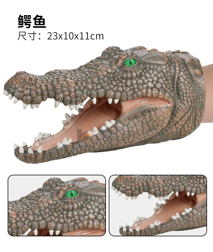 Scientific and Educational Cognitive Glove Model, Simulated Dinosaur, Children's Interactive Entertainment Hand Puppet Toy