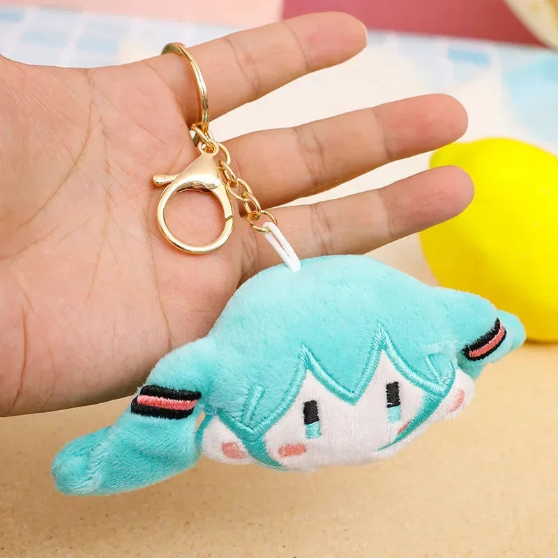 Plush Keychain Cute Soft Doll Bag Charm Pendant Decoration Accessories For Girls Gift Keys Backpack