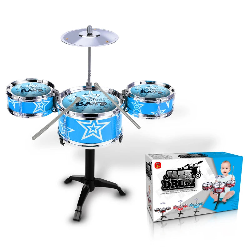 Drums, jazz drums, music enlightenment for children and babies, toys, imitation Musical Instruments, beginners practicing Musica