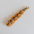 Korean Style Boho Phone Case Rope Keyring Bag Hanging Crochet Macrame Wristlet Phone Wristband DIY Craft Accessories