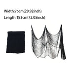 Halloween Bloody Gauze Decorations,Horror Bloody Cloth Bandage,Door Curtainsss,Halloween Haunted House Party Props