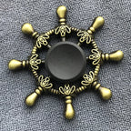 New Bronze Metal Alloy Fidget Spinner R188 Mute Bearing Hand Spinner Fingertip Gyro Stress Relief Toys Gifts