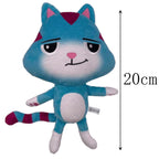 New Gabbys doll house Plush Toy Mercat Cartoon Stuffed Animals Smiling Cat Car Cat Hug Gaby Girl Birthday Gift!