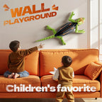Realistic Biomimetic RC Wall Climbing Lizard Robot Toy, Remote Control Gecko that Climbs Glass & Smooth Walls for Children