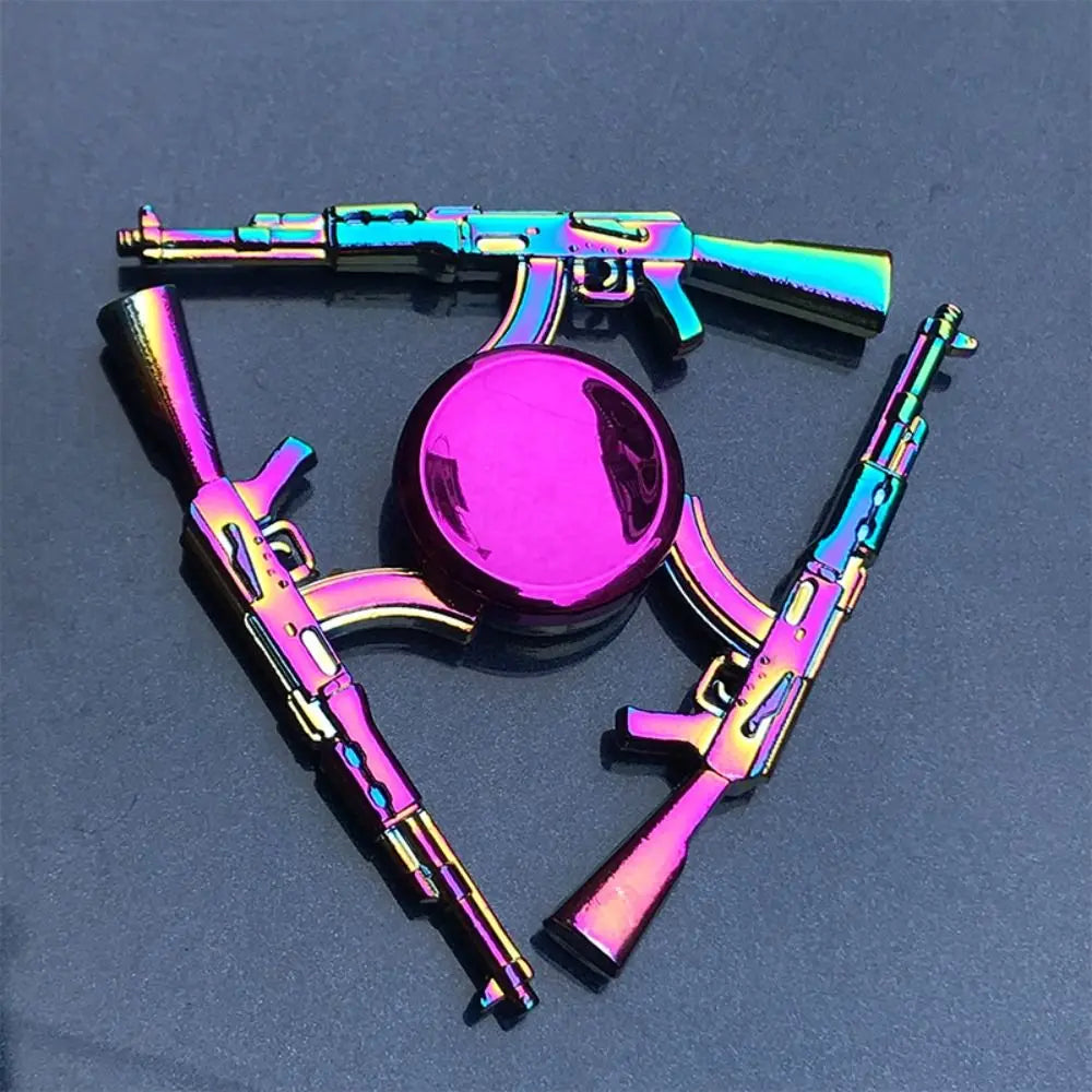 Dragon Wings Hand Spinner Alloy Low Noise Metal Rainbow Finger Spinner Anti-Anxiety High Speed Fingertip Gyro Birthday Gift