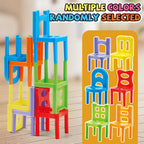 Educational Toys,Chair Stacking Toy Set,Building Blocks Stacking Chairs,Random Colors/Styles,Parent-Child Gathering Interactive