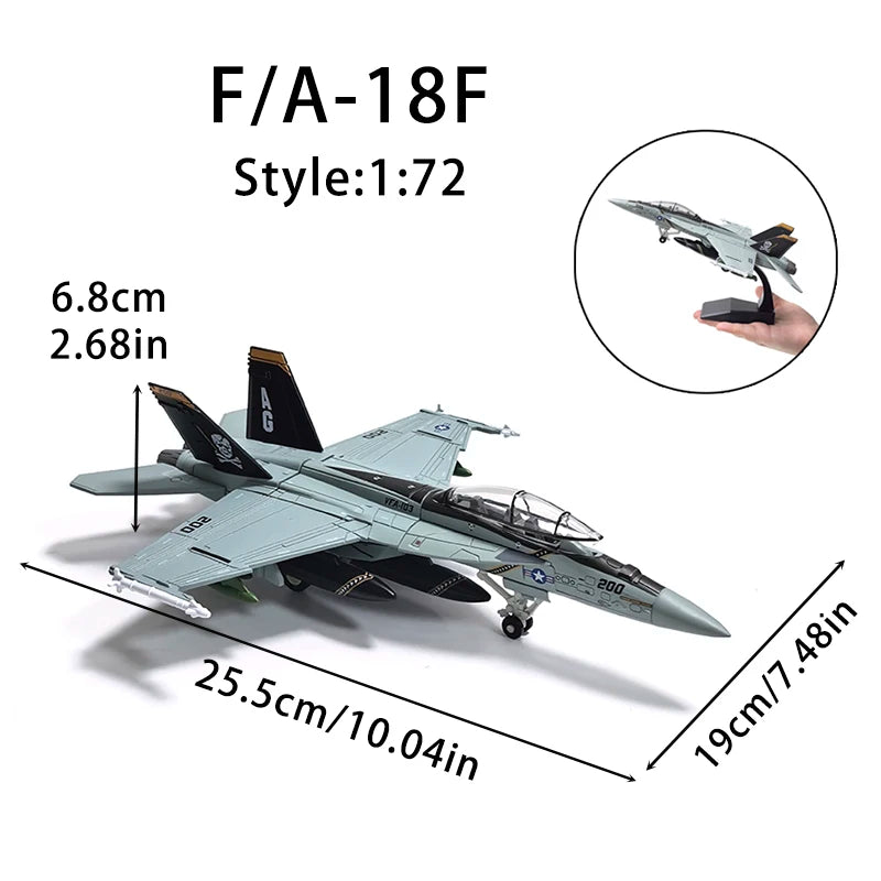 1 Piece DIY Puzzle Building Blocks Military Model Assemble Collection Toys F14 F35 B2 Fighter AH64 Helicopter Model Ornament Toy