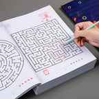 32-Page Children's Maze Game Book for Student Concentration Training, Intelligence Development, Early Education Toys, and Children