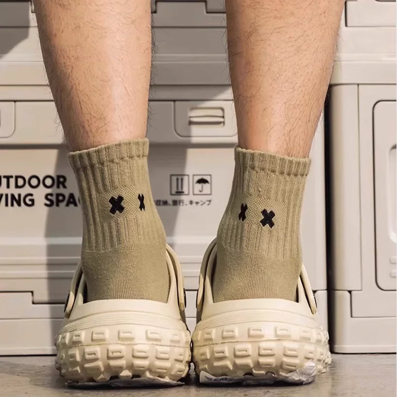 Casual Socks Ankle Socks Men's Cotton Socks Fashion Breathable Comfortable Socks