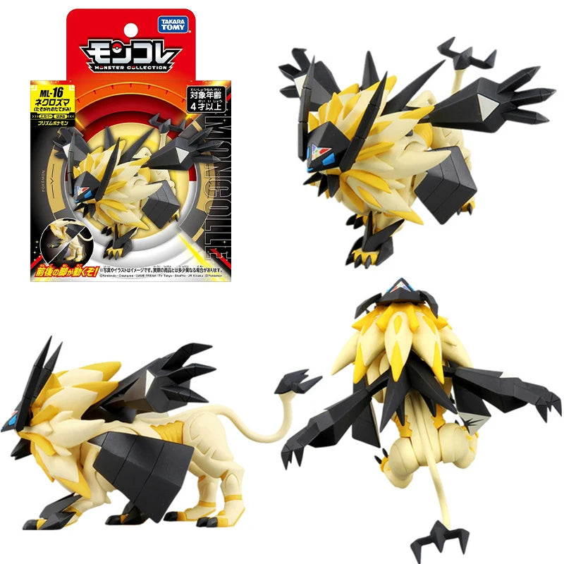 Original Pokemon Figures Shiny 50% Forme Zygarde Mega Rayquaza Terapagos Terastal Form Gigantamax Charizard ML Collection Model