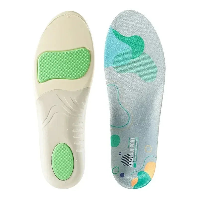 Arch Support Orthopedic Insole for Feet Plantar Fasciitis Sports Shoes Insoles Flat Foot Pads Shock Absorption Shoe Sole