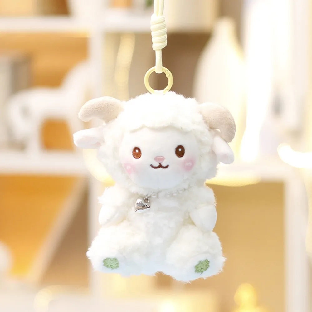 Pendant Plush Toy Bags Pendant Jewelry Ornament Fluffy Toy Doll Plush Bunny Keyring Plush Bunny Keychain Rabbit Fur Keychain