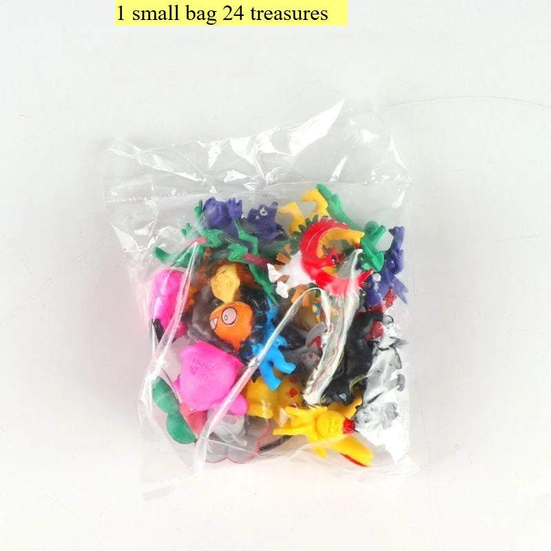 24-144pcs Pokemon Pikachu Action Figure Toys 2-3cm Mini Figures Model Toy Pikachu Anime Kids Doll Birthday Christmas Gifts