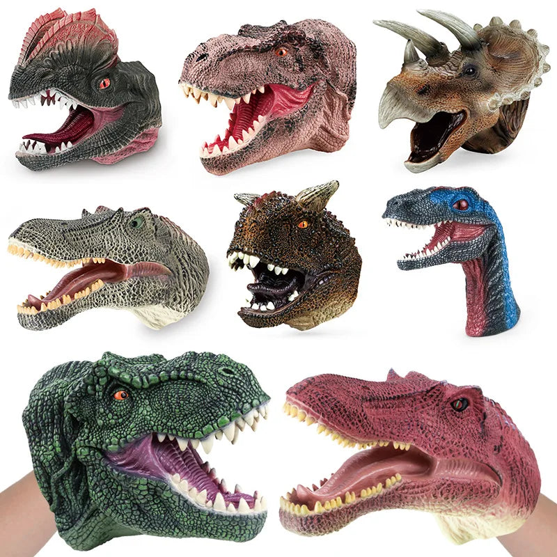 Scientific and Educational Cognitive Glove Model, Simulated Dinosaur, Children's Interactive Entertainment Hand Puppet Toy