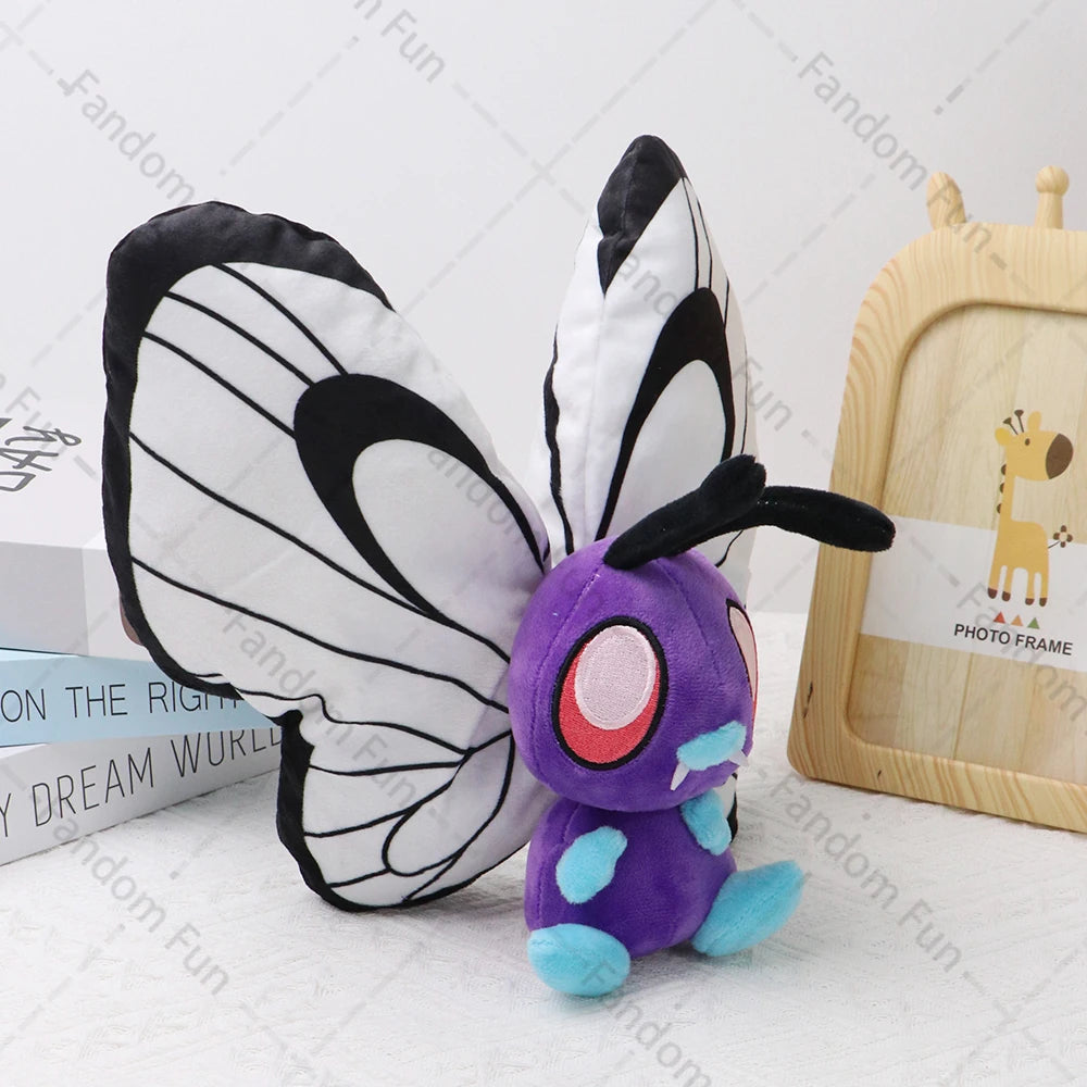 Pokemon Butterfree Plush Toys Butterfly Caterpie Scolipede Plushies  Soft Stuffed Animal Cute Dolls Christmas Halloween Gifts