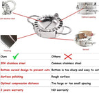 Stainless Steel Dumpling Maker Dumpling Skin Mold Ravioli Maker Press Pie Making Press Wrapper Pastry Maker Kitchen Accessories