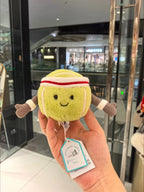 Golf Ball Plush Keychain, Rabbit, Marshmallow Keychain, Volleyball Plush Toy, Hippo, Turtle Plush JC Bag Charm