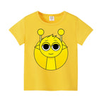 Sprunkis Boys Girls Child T Shirt Clothes Tops Children's Clothing Summer Cute Cotton Short Sleeve Tee New Kids Birthday Gifts