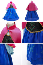 Girls Elsa Anna Dress Children Princess Carnival Dress Kids Jasmine Rapunzel Pageant Flower Disguise Birthday Cosplay Costume