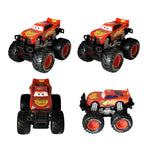 Pixar Cars Mater Lightning McQueen Jackson Storm Big Wheel Offroad Vehicle Pullback Force Cars Model Toys Birthday Gifts