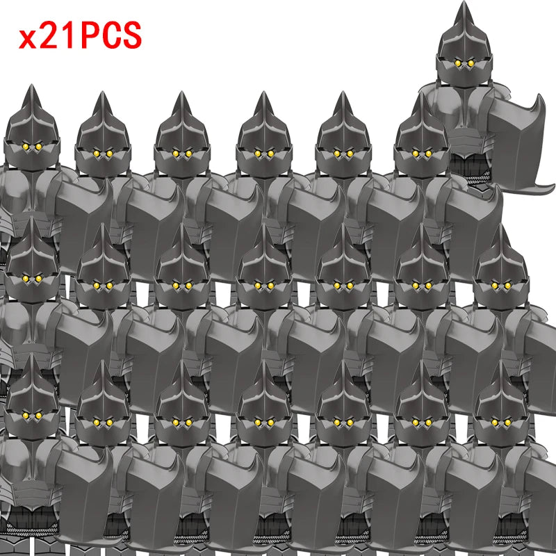 Medieval Movie Knights Building Blocks toys Lord Ring Figure Bricks Toy Christmas birthday gifts