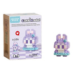 Disney 214 style Winnie LinaBell StellaLou Building Blocks Princess Cartoon Figrues Bricks Children's Assembly Toys Model Gift